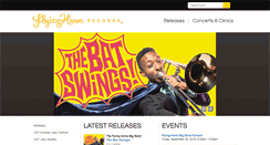 Desktop Screenshot of flyinghorserecords.com